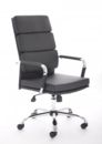 Advocate Executive Chair Black Soft Bonded Leather With Arms BR000204