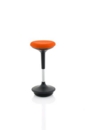 Sitall Deluxe Vistor Stool Fabric Seat Mandarin BR000213
