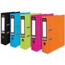 Pukka Brights Lever Arch File Laminated Paper on Board A4 70mm Spine Width Assorted (Pack 10) BR-9448
