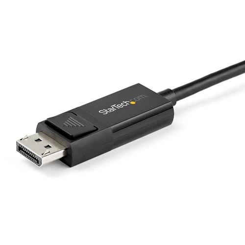 1m USB C to DP 1.4 8K 30Hz Cable Black