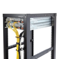 1U Vertical Server Rack Cable DRing Hook