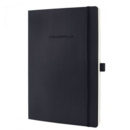 Sigel CONCEPTUM A4 Casebound Soft Cover Notebook Ruled 194 Pages Black CO311