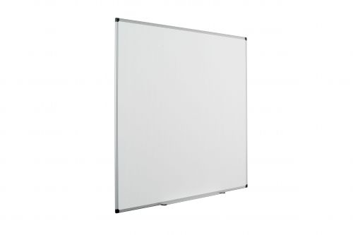 Bi-Office Maya Magnetic Enamel Whiteboard Aluminium Frame 1200x1200mm