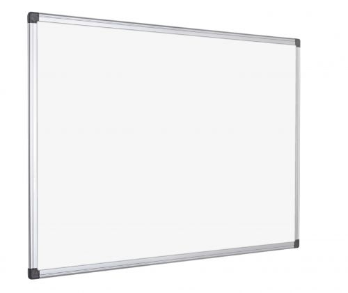 Bi-Office Maya Magnetic Enamel Whiteboard Aluminium Frame 1200x1200mm