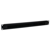 1U Brush Horizontal Rack Cable Manager