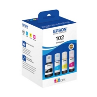 Epson 102 4 Colour Ecobank Ink Cartridge - C13T03R640