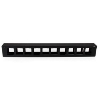 1U Horizontal Cable Finger Duct Rack