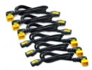 1.2m C13 to C14 90 Degree Power Cord x6