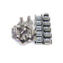 100x M6 Mounting Screws and Cage Nuts