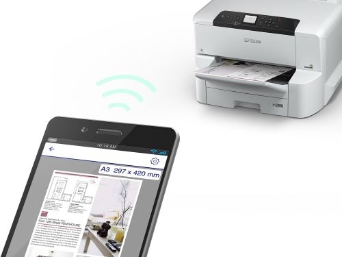 WF C8190DTW Pro A3 Colour Inkjet Printer