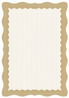 Computer Craft Certificate Paper A4 90gsm Bronze Wave (Pack 30)
