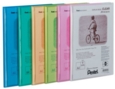 Pentel Recycology A4 Display Book Clear 20 Pocket Assorted Colours (Pack 5)