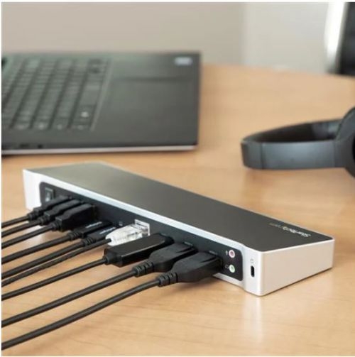 Triple Monitor 4K USBC Dock 5xUSB3 Ports