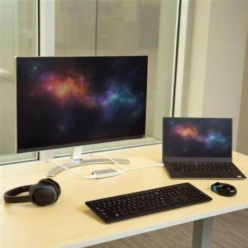 USB C Multiport Adapter 4K 60W PD Silver