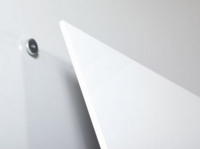 Bi-Office Magnetic Lacquered Steel Whiteboard Tile 1480x980mm White