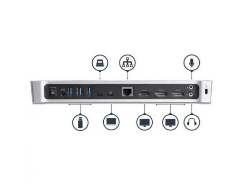 Triple Monitor 4K USBC Dock 5xUSB3 Ports