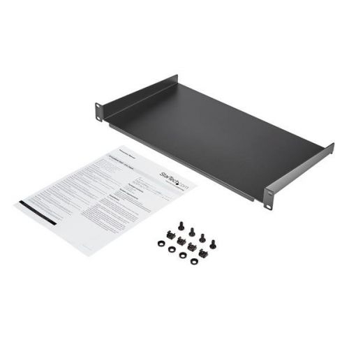 StarTech 1U Rack Shelf 10in Deep
