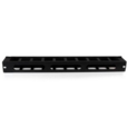1U Horizontal Cable Finger Duct Rack
