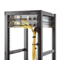 1U Vertical Server Rack Cable DRing Hook