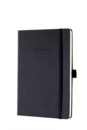 Sigel CONCEPTUM A5 Casebound Hard Cover Notebook Ruled 194 Pages Black CO122