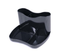 Deflecto Desk Kaddy Steritouch Antibacterial Protection Black