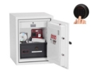 Phoenix Datacombi Size 1 Data Safe Fingerprint Lock White DS2501F
