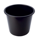 Deflecto Steritouch Waste Bin Plastic Round 14 Litre Black