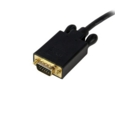 StarTech 15ft Mini DisplayPort to VGA Adapter Converter Cable mDP to VGA 1920x1200 Black