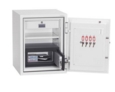 Phoenix Datacombi Size 1 Data Safe Fingerprint Lock White DS2501F