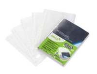 Stewart Superior 100% Oxo Bio Expanding Multi Punched Pocket Polypropylene A4 120 Micron Top Opening Clear (Pack 10)