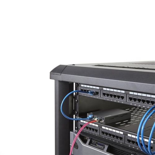 GbE Fiber Media Converter SM LC 10km