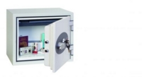 Phoenix Titan Size 1 Fire and Security Safe Key Lock White FS1281K