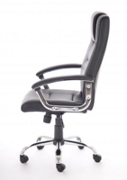 Thrift Executive Chair Black Soft Bonded Leather EX000163