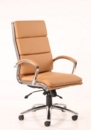 Classic Executive Chair High Back Tan EX000008