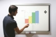Bi-Office Expression Premium Magnetic Ceramic Whiteboard Aluminium Frame 1200x900mm