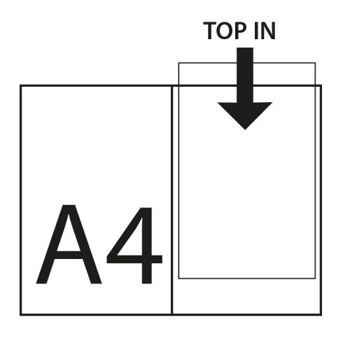 Pentel Recycology A4 Display Book Clear 20 Pocket Assorted Colours (Pack 5)