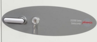Phoenix Datacombi Size 1 Data Safe Key Lock White DS2501K