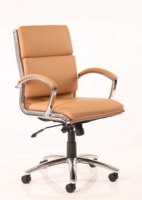 Classic Executive Chair Medium Back Tan EX000011