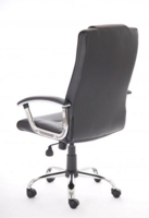 Thrift Executive Chair Black Soft Bonded Leather EX000163