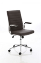 Ezra Executive Brown Leather Chair EX000190