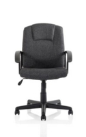 Bella Executive Managers Chair Charcoal Fabric EX000248