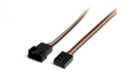 StarTech 12in 4 Pin Fan Power Extension Cable