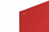 Bi-Office Red Felt Noticeboard Unframed 900x600mm