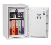 Phoenix Fire Fighter Size 2 Fire Safe Key Lock White FS0442K