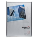 Photo Album Co Inspire For Business Certificate/Photo Frame A3 Plastic Frame Plastic Front Silver