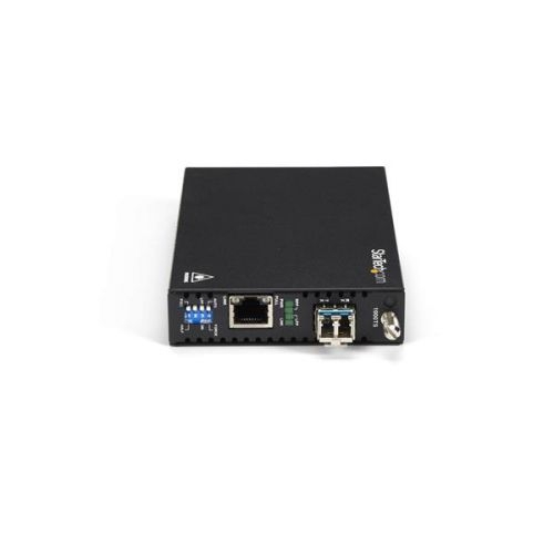 GbE Fiber Media Converter SM LC 10km