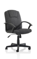Bella Executive Managers Chair Charcoal Fabric EX000248
