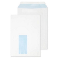 Blake Purely Everyday Pocket Envelope C5 Self Seal Window 90gsm White (Pack 500)