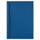 GBC Thermal Binding Cover A4 3mm Clear PVC Front Royal Blue Leathergrain Back (Pack 100)