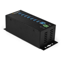 7 Port Ind USB3.0 Hub with Power Adapter